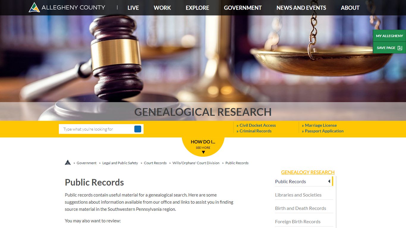 Wills and Orphans’ Court | Genealogy | Public Records